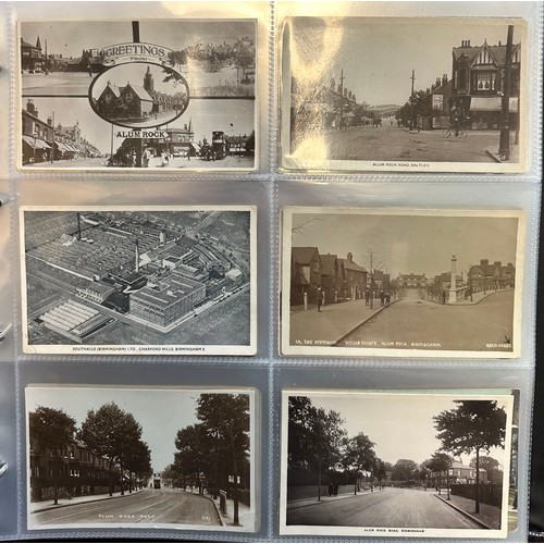 438 - Postcards - Birmingham Suburbs collection (190), in an album, generally in good to very good conditi... 