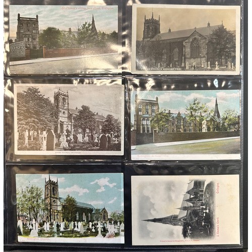 439 - Postcards - Birmingham Suburbs, Erdington and Brookvale (250+), in an album, generally in good to ve... 