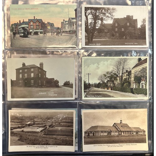 439 - Postcards - Birmingham Suburbs, Erdington and Brookvale (250+), in an album, generally in good to ve... 