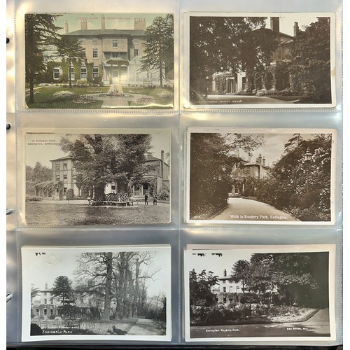 439 - Postcards - Birmingham Suburbs, Erdington and Brookvale (250+), in an album, generally in good to ve... 