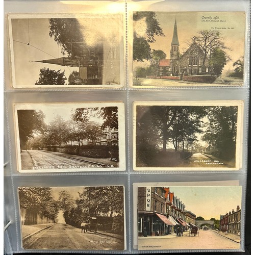 439 - Postcards - Birmingham Suburbs, Erdington and Brookvale (250+), in an album, generally in good to ve... 