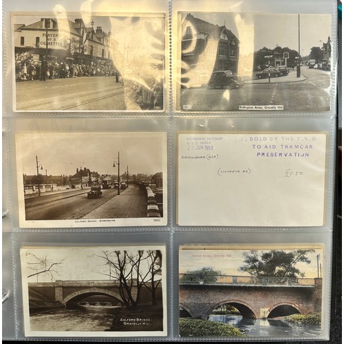 439 - Postcards - Birmingham Suburbs, Erdington and Brookvale (250+), in an album, generally in good to ve... 