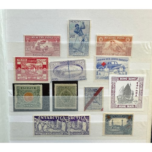 241 - Revenues, world revenue range in small stockbook, including Grenada Provisionals, Canada War Tax, Br... 