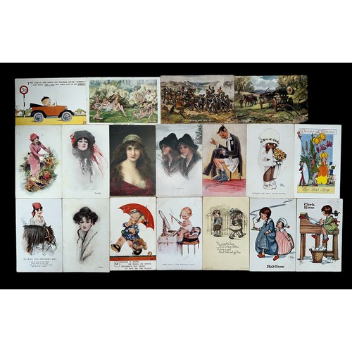 429 - Postcards - Artists range of 35 cards featuring Mabel Lucie Attwell, Harry Payne, Constance Symonds,... 