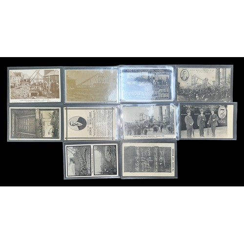 431 - Postcards - Great Barr 1908 Hampstead Colliery disaster range of 10 cards.