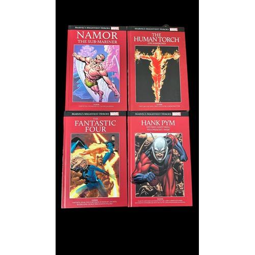 512 - 4x Marvel's Mightiest Heroes Books. Books include Namor: The sub-mariner, The Human Torch (Jim Hammo... 