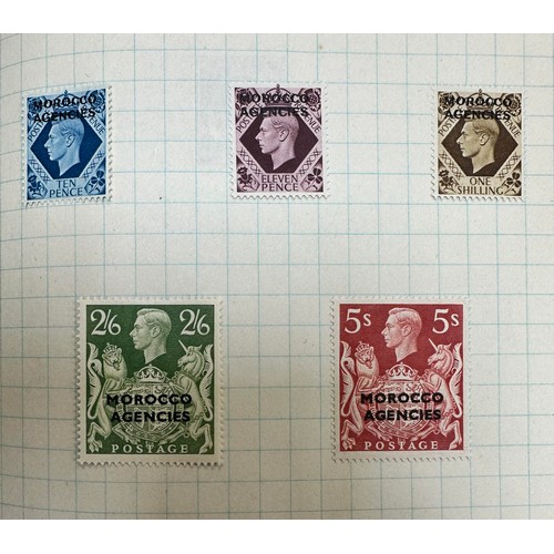 47 - British Commonwealth, exercise book with useful issues including; Malaya Negri Sambilan 1935-41 vals... 