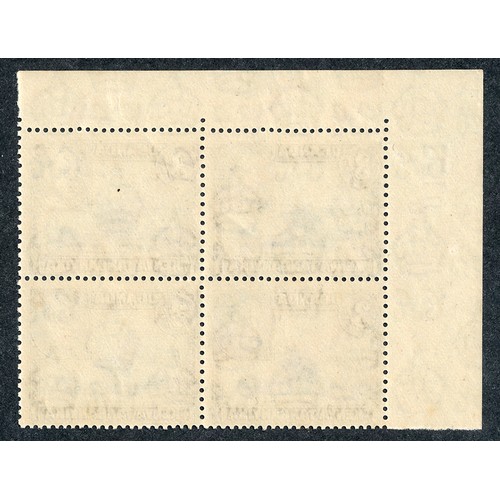 146 - Kenya, Uganda and Tanganyika, 1938-54 3/ UM corner marginal block of four, numbered to corner 0171. ... 