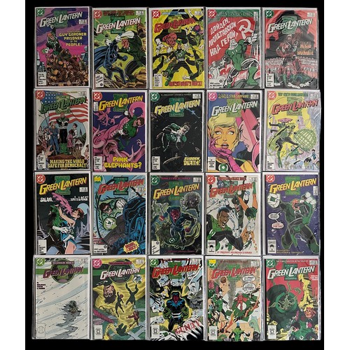 534 - DC Comics The Green Lantern Corps, 1986/87/88 run of 20 copies, numbers 205 through to 224. All in e... 