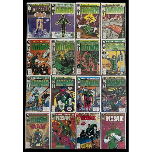 538 - DC Comics Green Lantern Emerald Dawn 1, 1989/90 all 6 copies numbers 1 to 6. Emerald Dawn 2, 1991 al... 