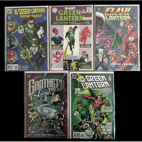 540 - DC Comics Green Lantern selection to include: Green Lantern tour of warriors Number 1 1988. Green La... 