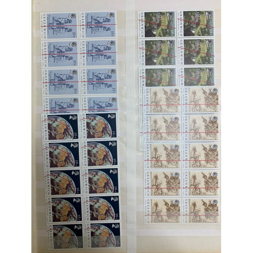 303 - Great Britain, 1981-1984 QEII Decimal Issues in UM blocks of four, face value £244.