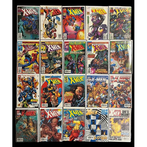 563 - Marvel Comics The Uncanny X-Men: Numbers 337/339/341/ (342 Alternative Cover) 345/346/347/348/349/35... 