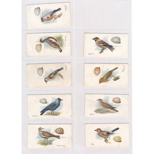 380 - Churchman 1906 Birds & Eggs set (less 1, number 19 is missing), in good to very good condition. Cat.... 