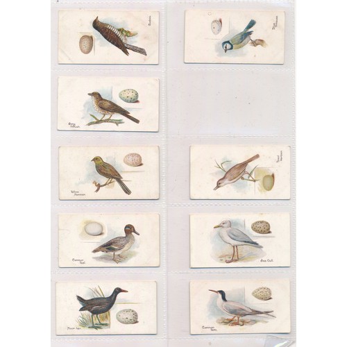 380 - Churchman 1906 Birds & Eggs set (less 1, number 19 is missing), in good to very good condition. Cat.... 