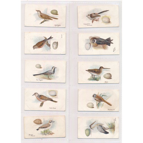 380 - Churchman 1906 Birds & Eggs set (less 1, number 19 is missing), in good to very good condition. Cat.... 