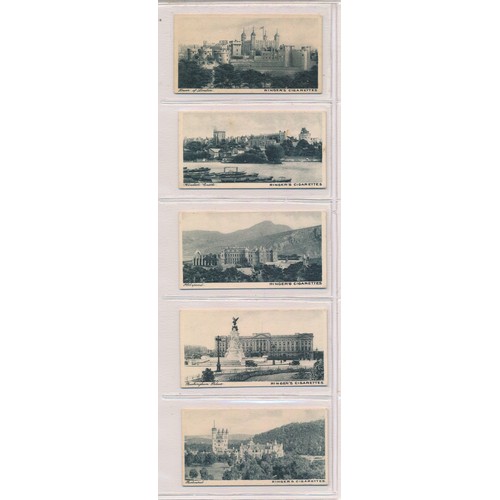 381 - Edwards, Ringer & Bigg 1912 Abbeys and Castles full set of 25, in very good condition apart form the... 