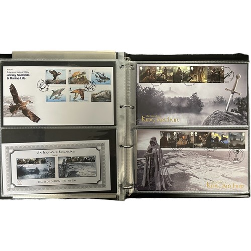 320 - 2020-2022 (odd earlier) range of illustrated FDC’s in binder, sets, special event single with GB inc... 