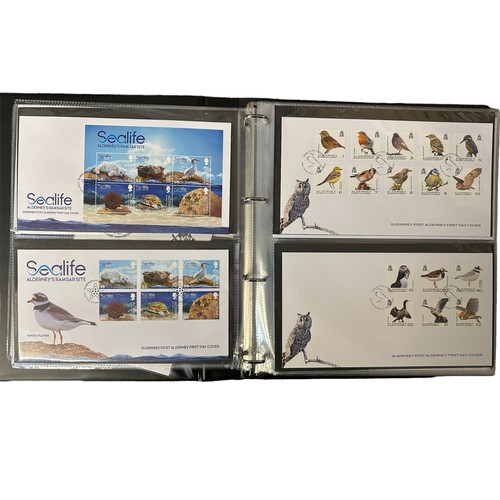 322 - Nearly all 2020 range of illustrated FDC’s in binder with sets, single stamp special event with 4 si... 