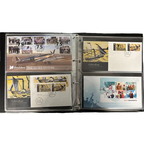 322 - Nearly all 2020 range of illustrated FDC’s in binder with sets, single stamp special event with 4 si... 