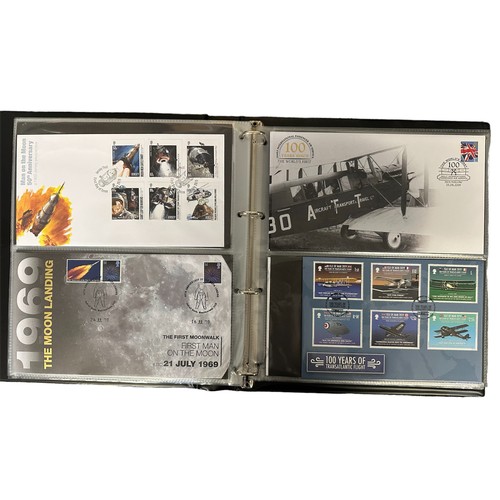 324 - Nearly all 2019 range of illustrated FDC’s in binder with sets, single stamp special events with GB ... 