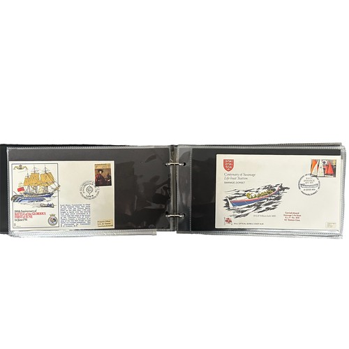 325 - Small range of FDC’s in binder, main value in 2008-2009 “Phil Stamp” x25 (all different), few misc. ... 