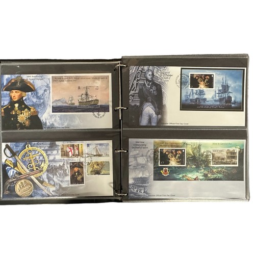 332 - Gibraltar. 2004-2011 range of illustrated FDC’s in binder. Qty 71