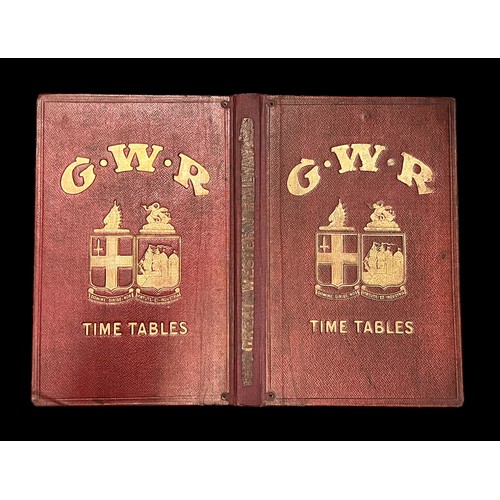 445 - Great Western Railway (GWR) original timetable holder