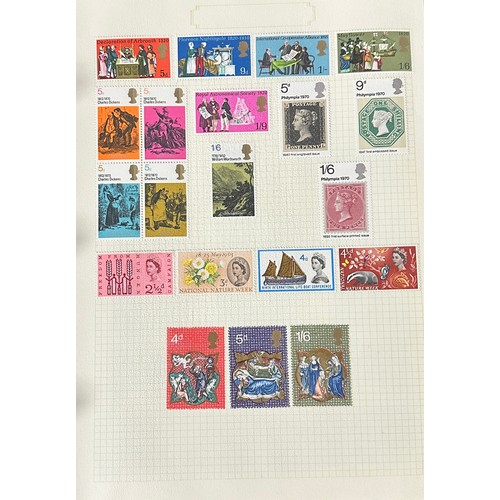 244 - Great Britain mixed lot in three plastic tubs, QV - QEII in 20+ volumes, album pages and loose, with... 