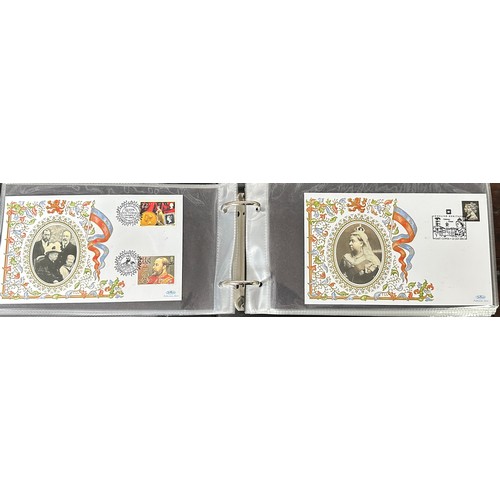 335 - GB Benham Royalty themed covers (200+), in 3 volumes, 1997 to 2005.