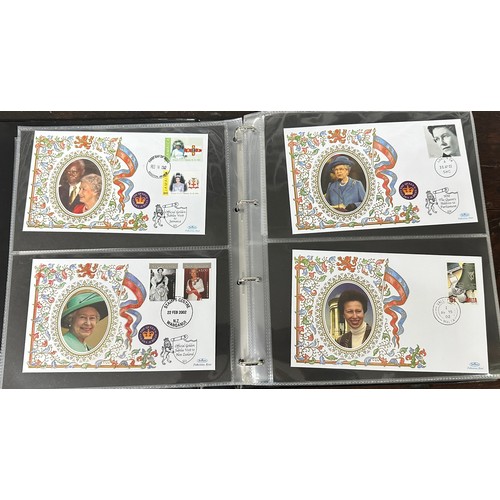 335 - GB Benham Royalty themed covers (200+), in 3 volumes, 1997 to 2005.