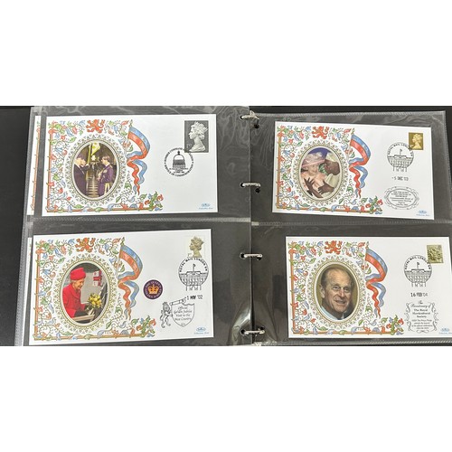 335 - GB Benham Royalty themed covers (200+), in 3 volumes, 1997 to 2005.