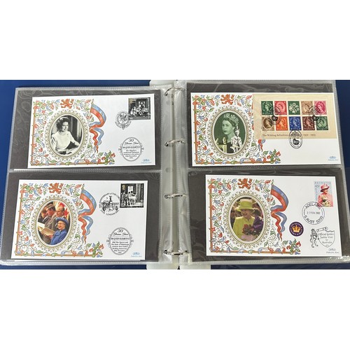 335 - GB Benham Royalty themed covers (200+), in 3 volumes, 1997 to 2005.