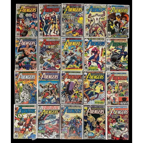 553 - Marvel Comics The Avengers: Numbers 170, 173, 174, 176, 179,  180, 182, 183, 189, 190, 191, 192, 193... 