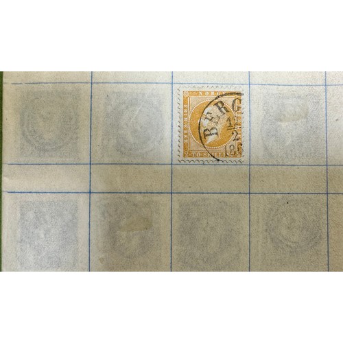 198 - Norway, 1856 3s & 8s U range in booklet including 1856 2s, 3s (x19), 8s (x35) FU, FU pairs with 3s (... 