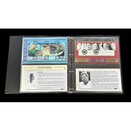 346 - Benham Signed Covers in 6 volumes, 1998 to 2005 (few earlier), autographed by celebrities from the w... 