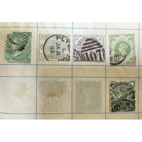 251 - Great Britain, QV useful surface printed range of early issues in booklet, to include; 1840 1d black... 