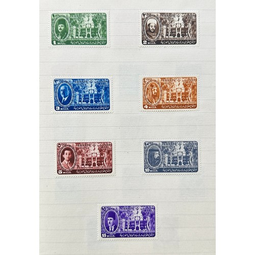 39 - British Commonwealth, range of useful M/U issues in six exercise books, including; Aden 1937 vals to... 