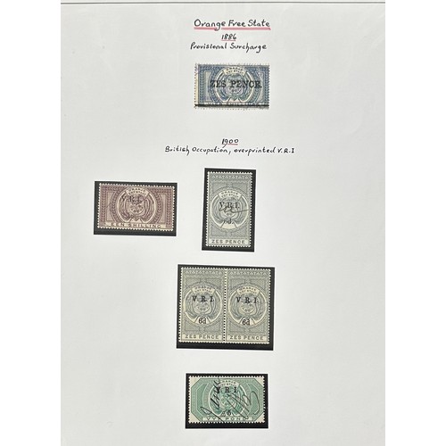 239 - World Revenues, superb exhibition standard World Revenue collection on leaves to include; Mauritius ... 