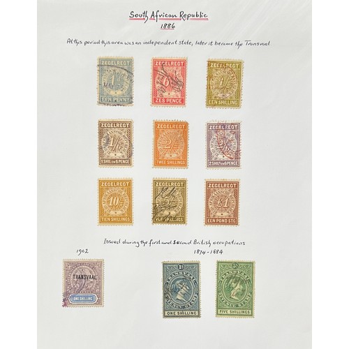 239 - World Revenues, superb exhibition standard World Revenue collection on leaves to include; Mauritius ... 