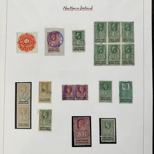 239 - World Revenues, superb exhibition standard World Revenue collection on leaves to include; Mauritius ... 