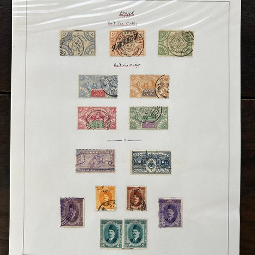 239 - World Revenues, superb exhibition standard World Revenue collection on leaves to include; Mauritius ... 