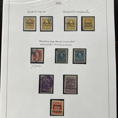 239 - World Revenues, superb exhibition standard World Revenue collection on leaves to include; Mauritius ... 