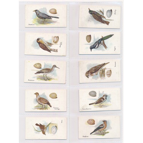 382 - Lambert & Butler 1906 Birds & Eggs complete set of 50, in very good to excellent condition. Cat. £25... 