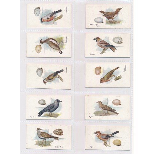 382 - Lambert & Butler 1906 Birds & Eggs complete set of 50, in very good to excellent condition. Cat. £25... 