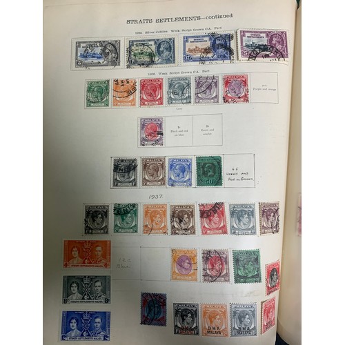 31 - British Commonwealth QV-QEII collection in illustrated The New Ideal Postage Stamp Early, filled thr... 