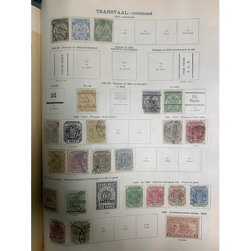 31 - British Commonwealth QV-QEII collection in illustrated The New Ideal Postage Stamp Early, filled thr... 