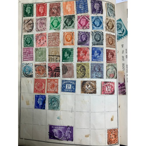 14A - World stamp collection in well-filled A to Z stringbound album, including; Australia, Belgium, Canad... 