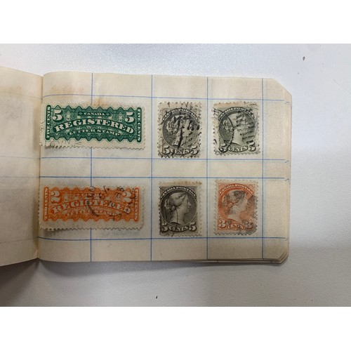 34A - British Commonwealth, early issue collection in 13 small red booklets, including; Barbados, Canada, ... 