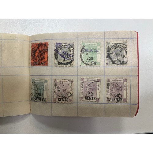 34A - British Commonwealth, early issue collection in 13 small red booklets, including; Barbados, Canada, ... 